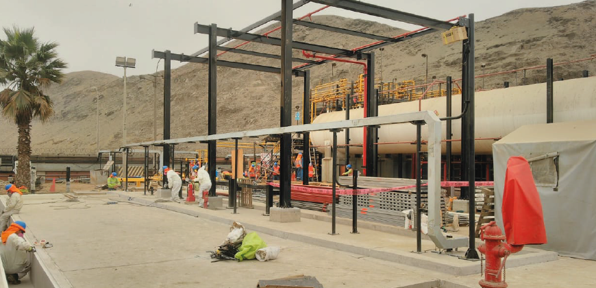 Proyectos EPC: Isla de carga y descarga