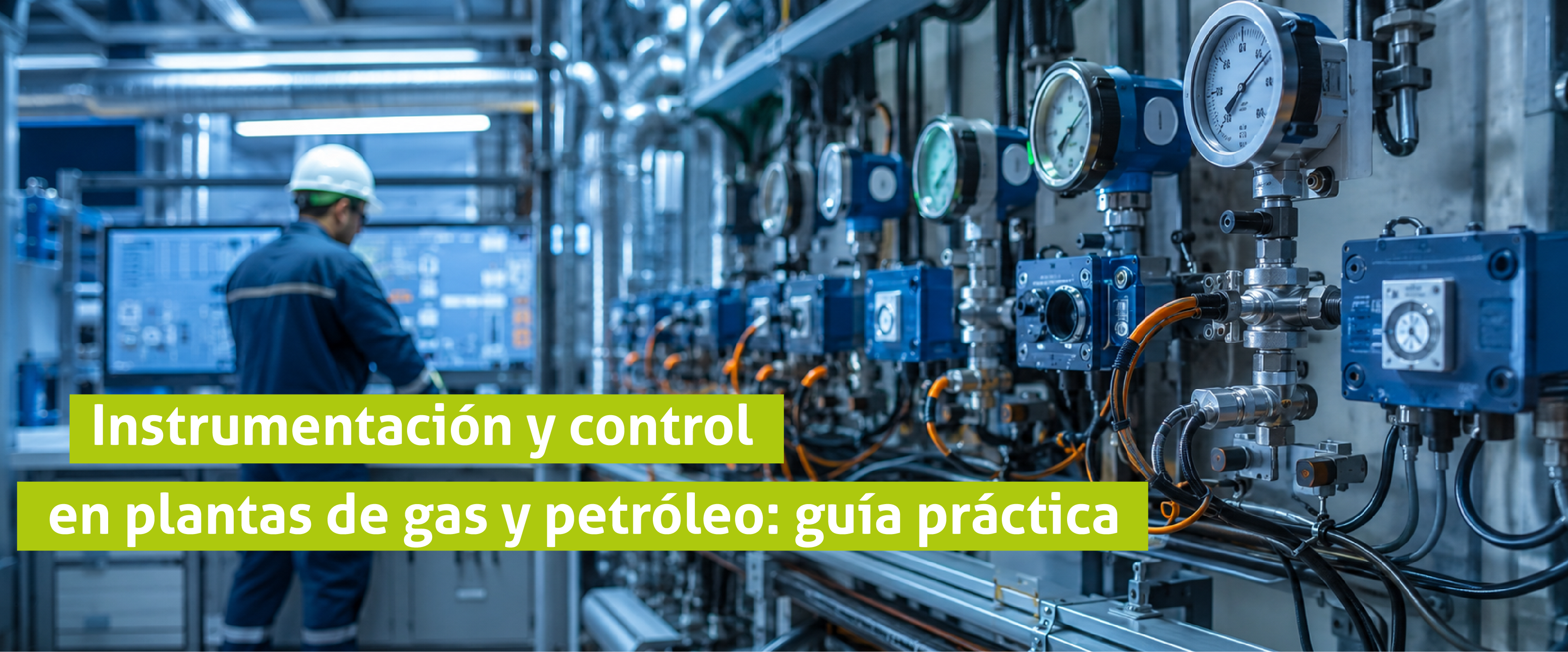 Instrumentación y control en plantas de gas y petróleo: guía práctica